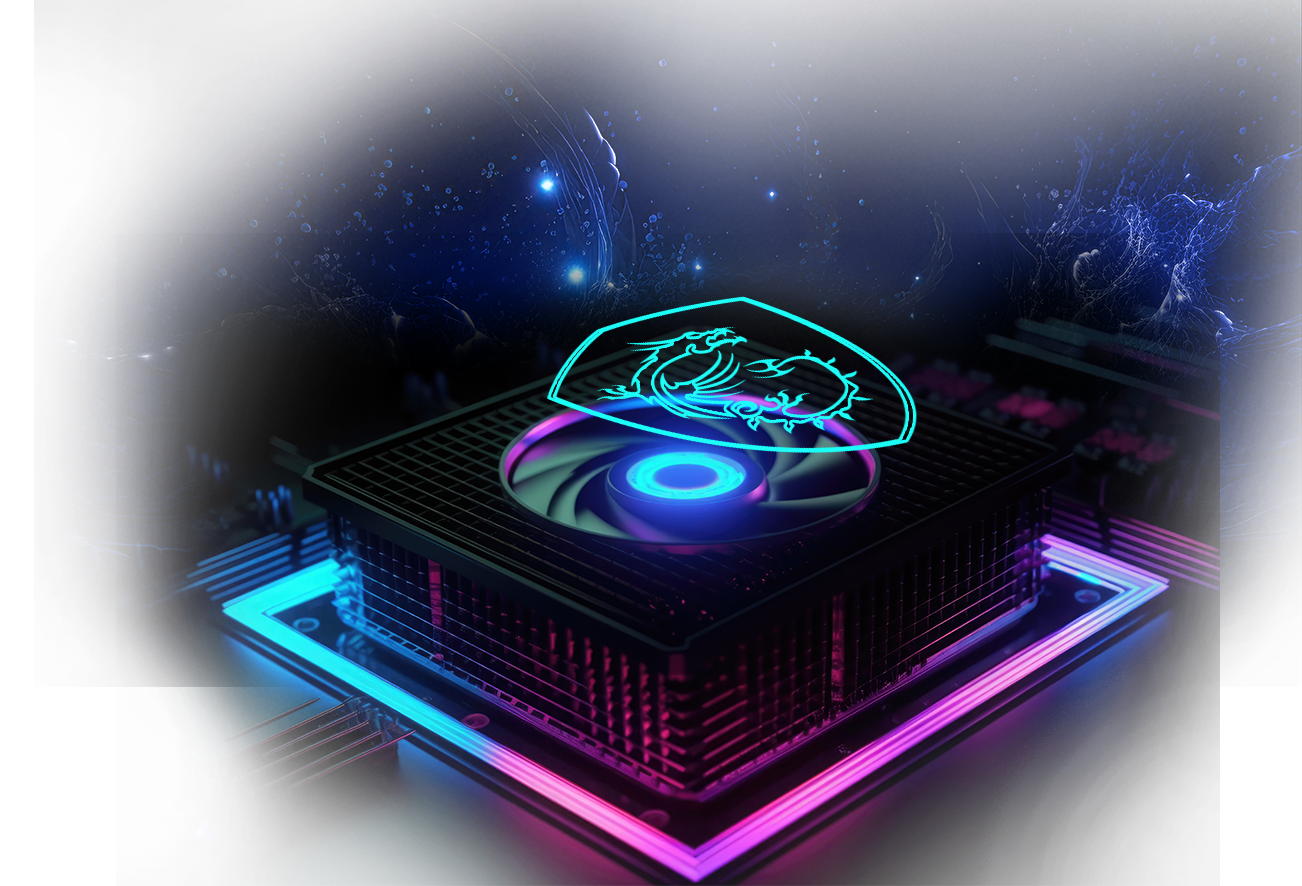 MSI Gaming Desktop PC Codex Z2 A8NVL-484US AMD Ryzen 7 8700F 16GB